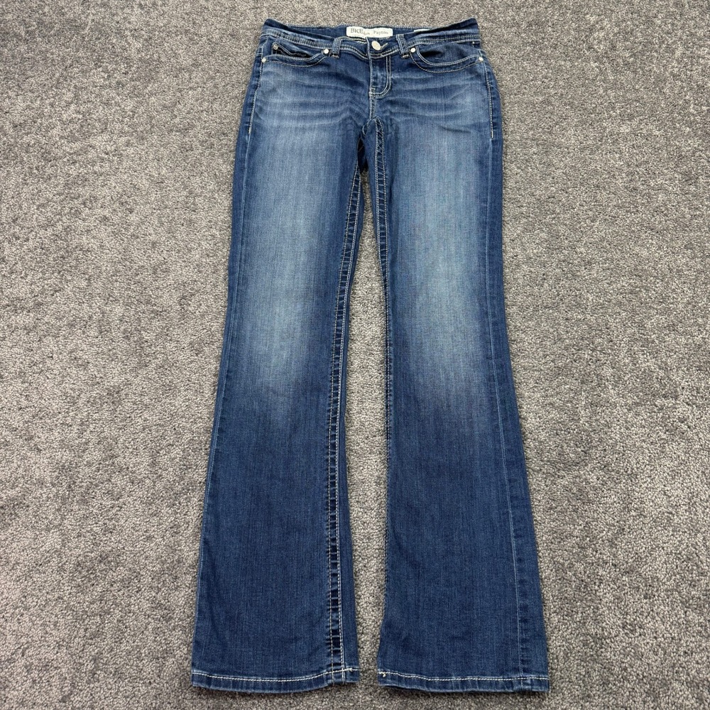 Buckle Women's Blue Boot Cut Jeans X-Long